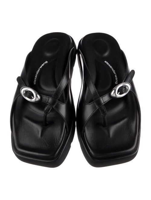 Alexander Wang Leather Slides