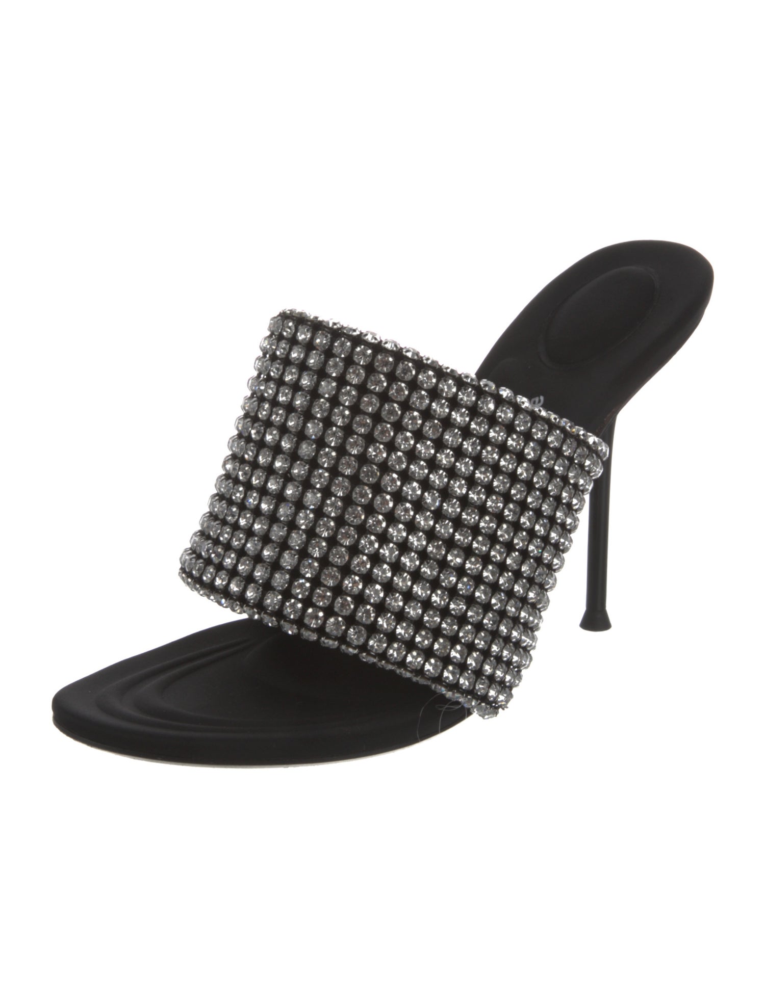 Alexander Wang Crystal Crystal Embellishments Slides
