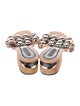 Alexander Wang Suede Studded Accents Slides