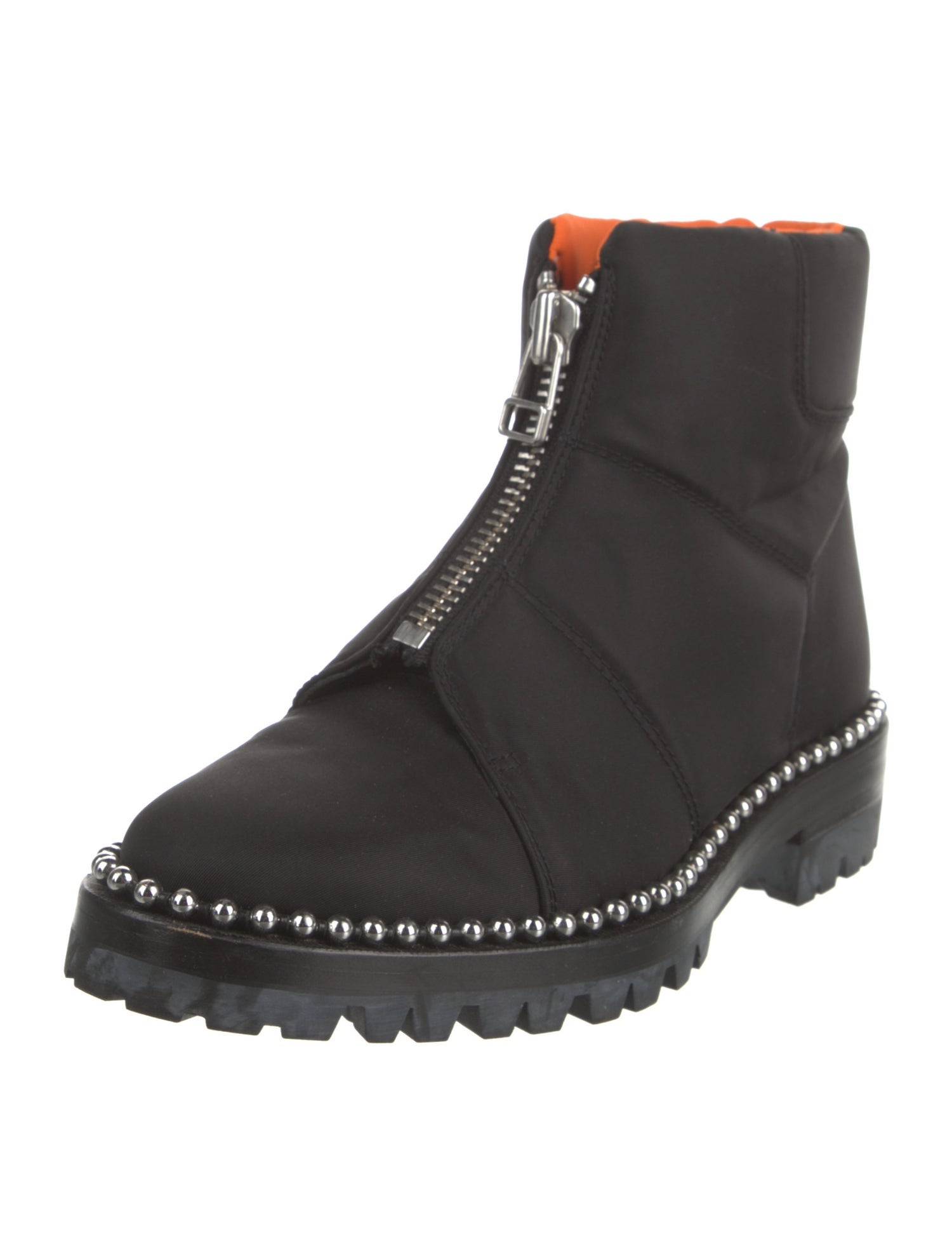 Alexander Wang Nylon Studded Accents Boots