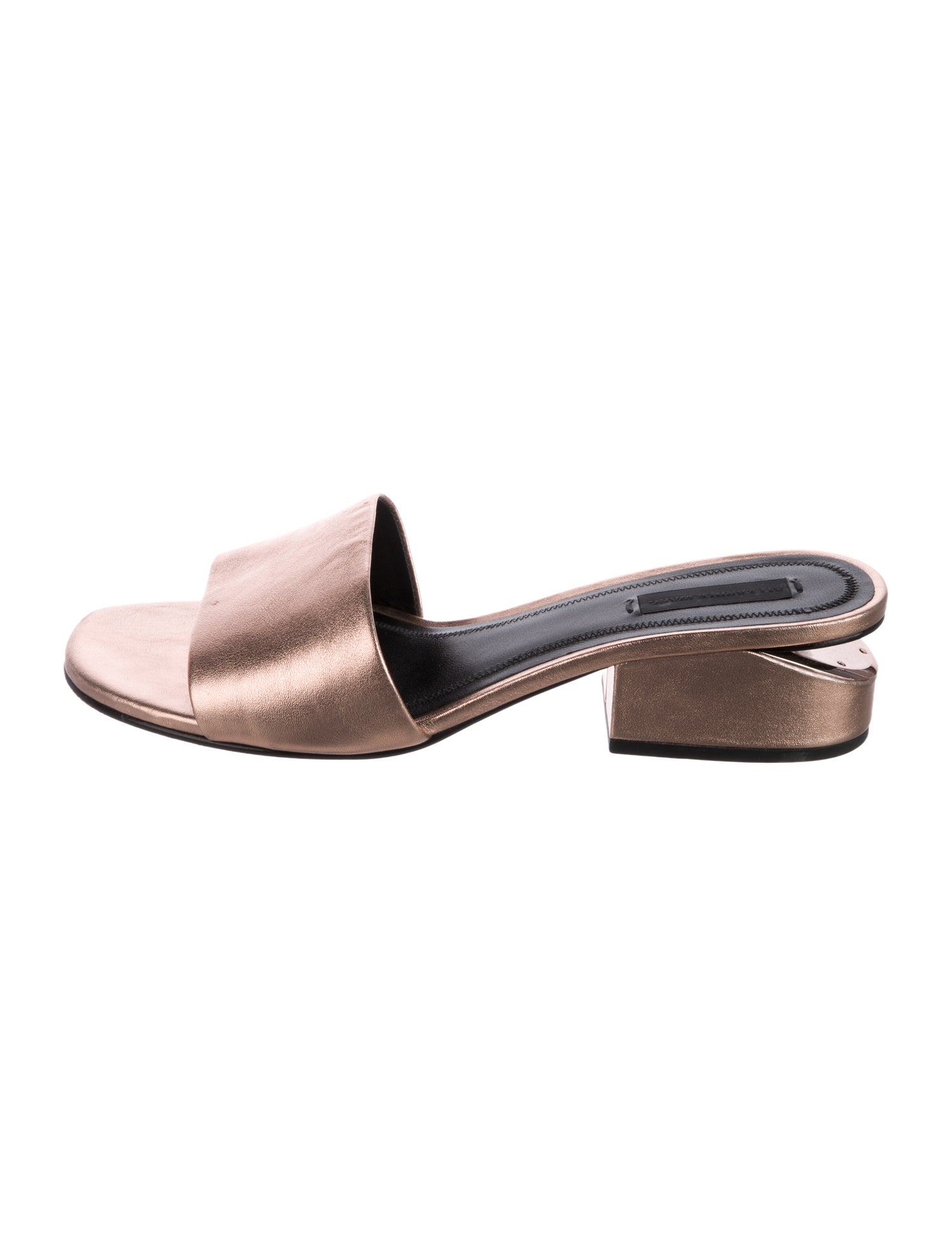 Alexander Wang Leather Slides