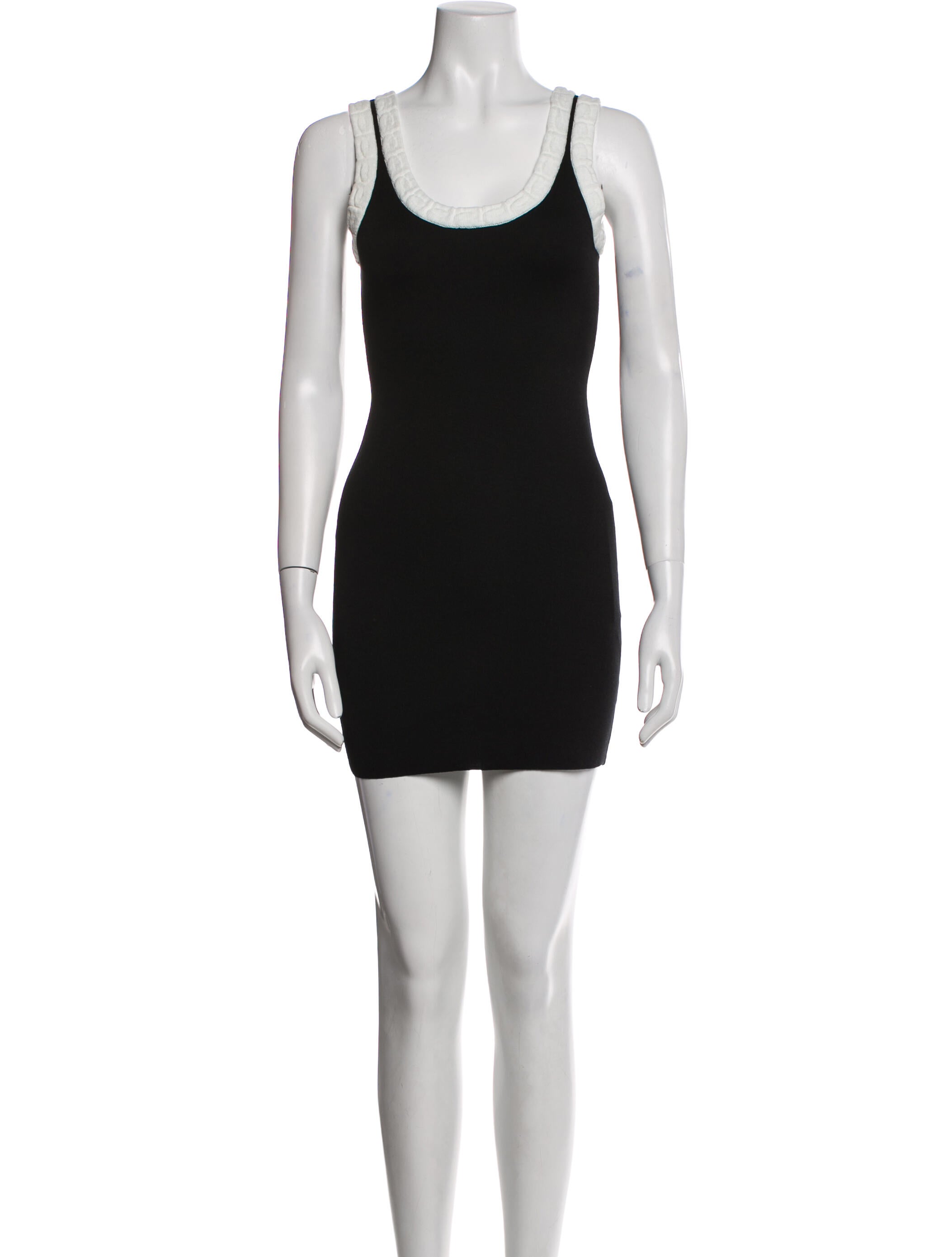 Alexander Wang Scoop Neck Mini Dress