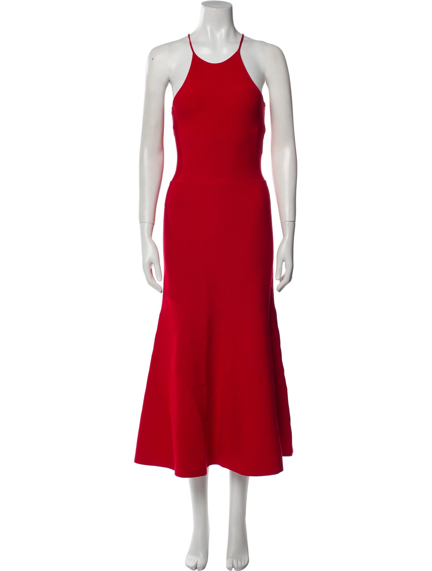 Alexander Wang Scoop Neck Long Dress