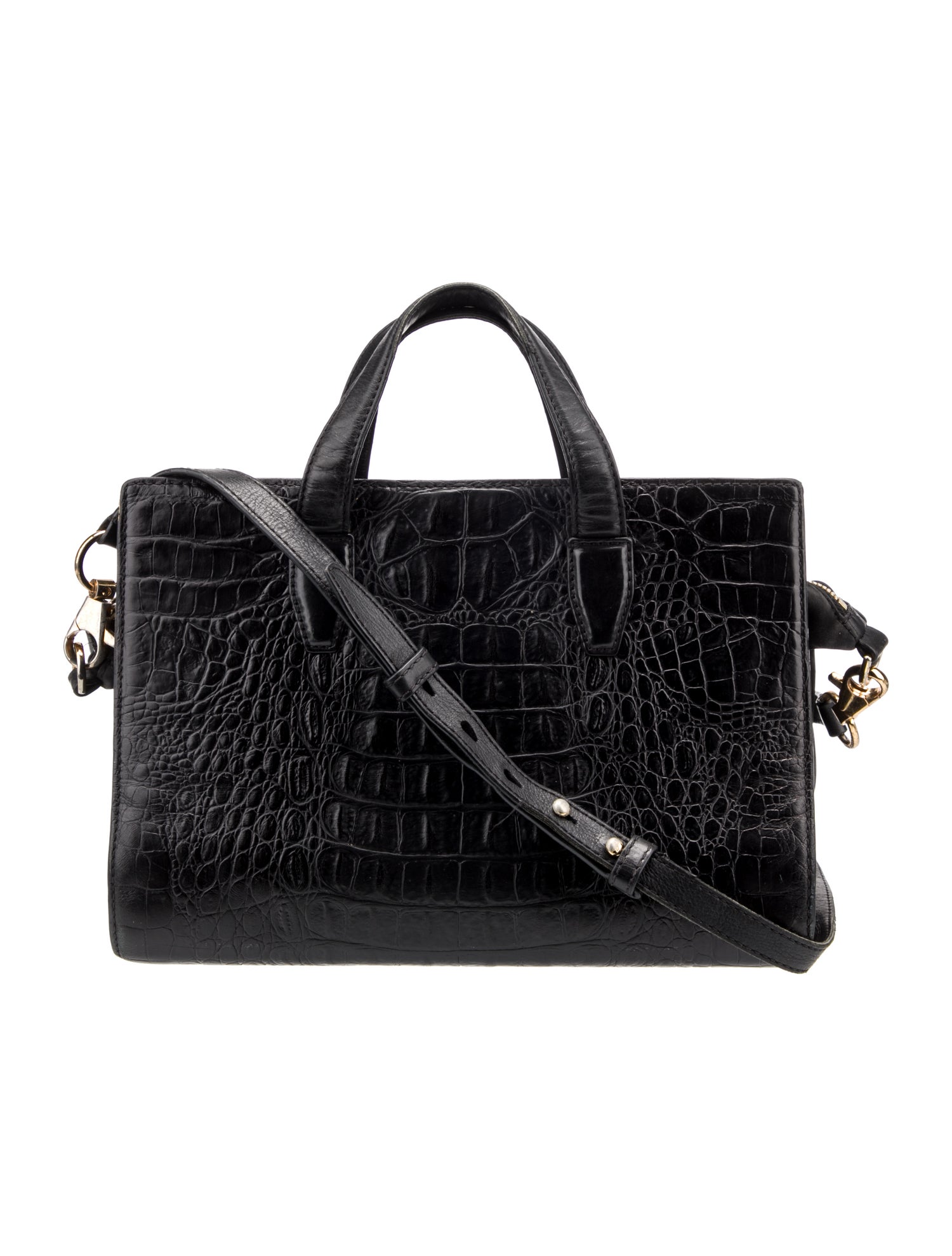Alexander Wang Embossed Leather Top Handle Bag