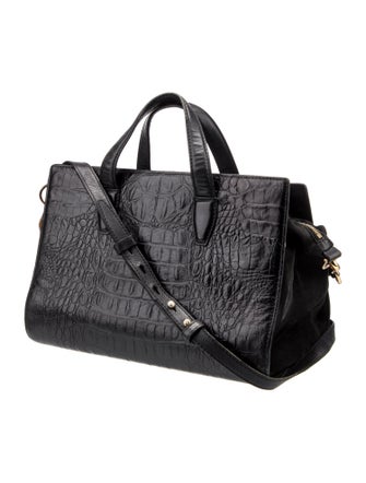 Alexander Wang Embossed Leather Top Handle Bag