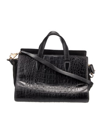 Alexander Wang Embossed Leather Top Handle Bag