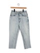 Alexander Wang High-Rise Straight Leg Jeans
