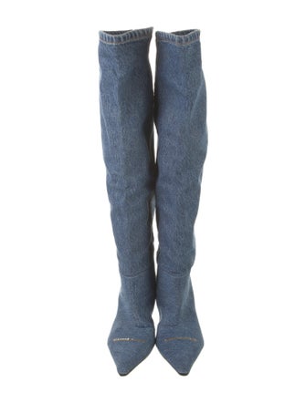 Alexander Wang Denim Boots