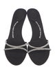 Alexander Wang Crystal Embellished Slides