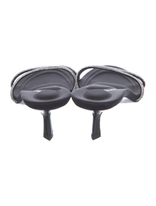 Alexander Wang Crystal Embellished Slides