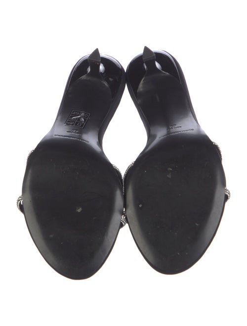 Alexander Wang Crystal Embellished Slides