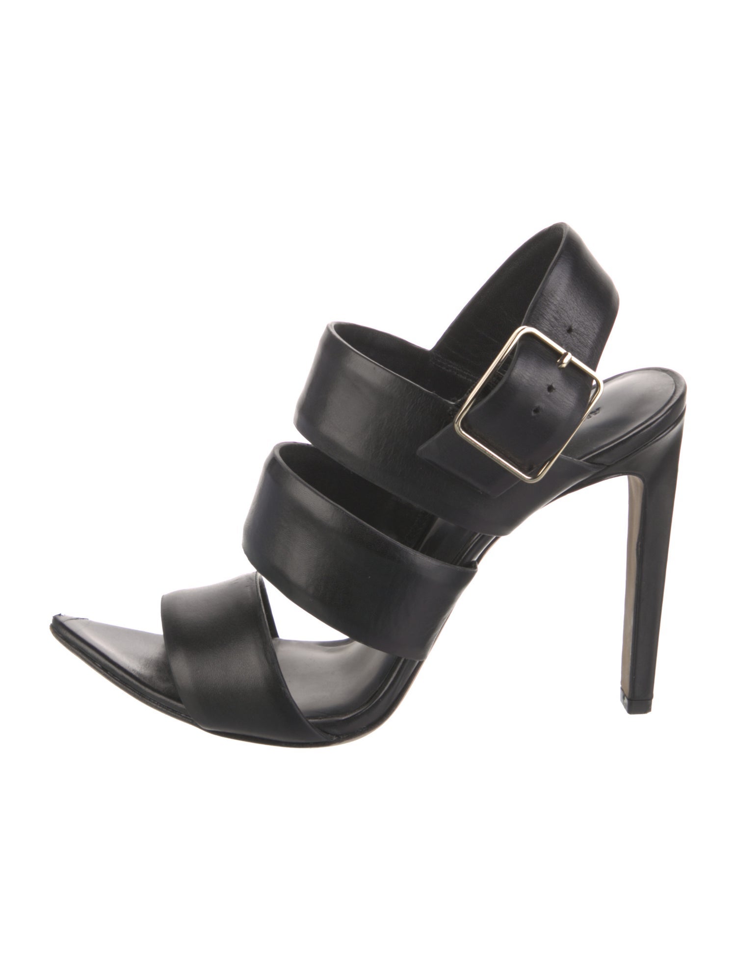 Alexander Wang Leather Slingback Sandals