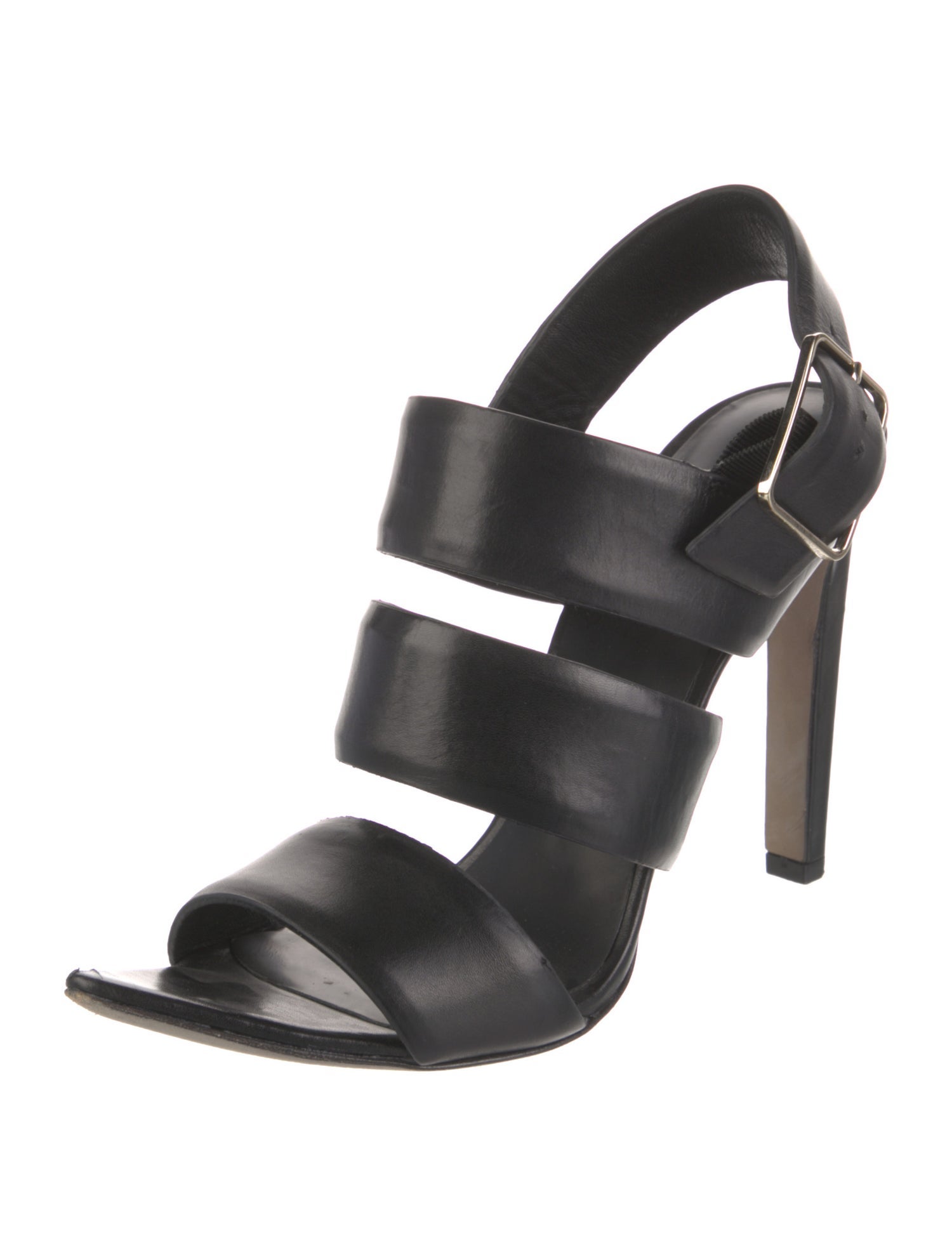 Alexander Wang Leather Slingback Sandals