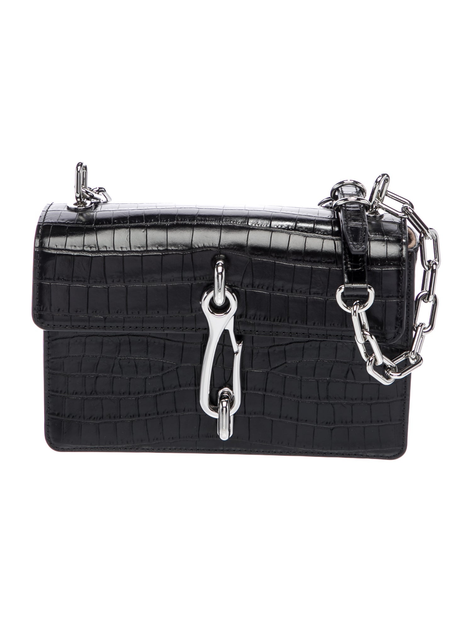 Alexander Wang Embossed Leather Minaudière