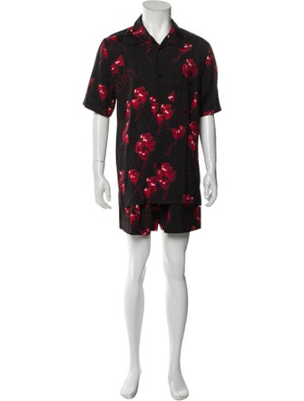Alexander Wang Printed Pajama Set