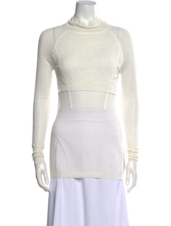 Alexander Wang Turtleneck Long Sleeve Sweatshirt