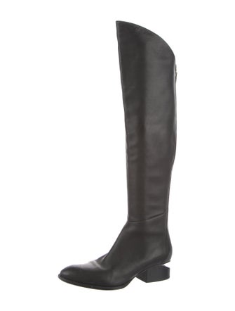 Alexander Wang Leather Riding Boots