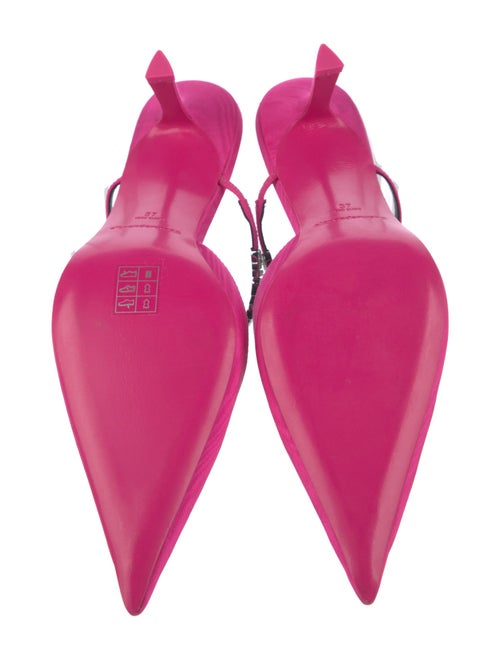 Alexander Wang Nylon Crystal Embellishments Mules w/ Tags