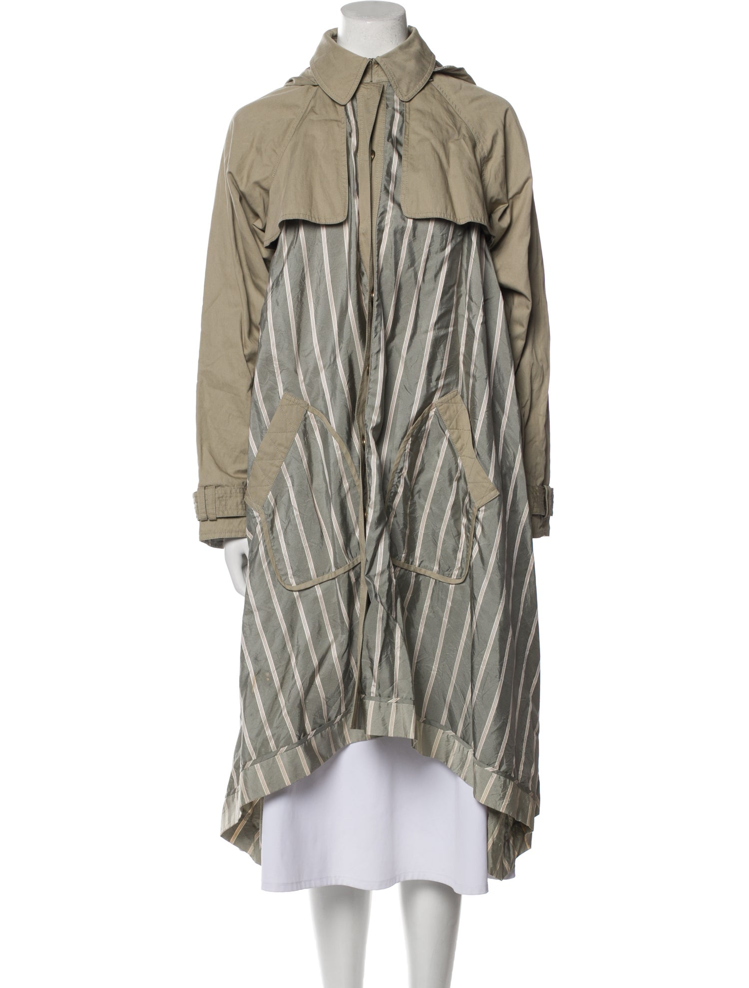 Alexander Wang Striped Coat