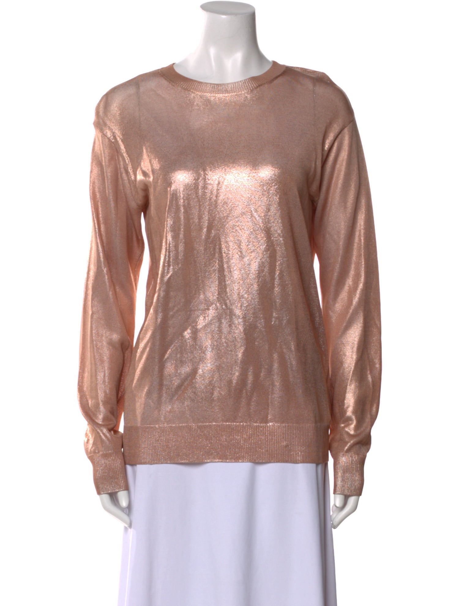 Alexander Wang Bateau Neckline Long Sleeve Sweatshirt