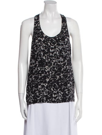 Alexander Wang Silk Printed Top