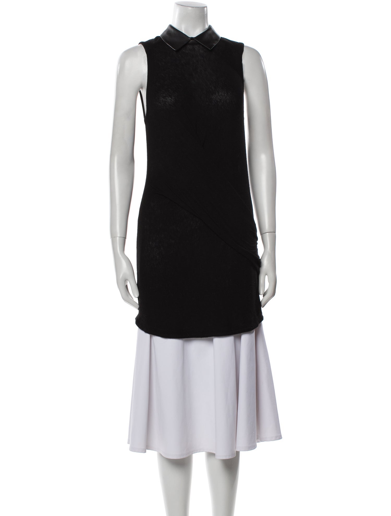 Alexander Wang Mock Neck Sleeveless Tunic