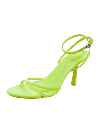 Alexander Wang Crystal Embellishments Slingback Sandals