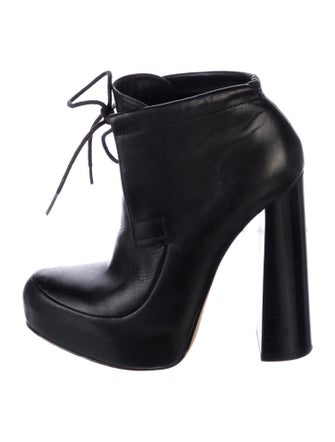 Alexander Wang Leather Lace-Up Boots