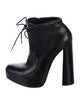 Alexander Wang Leather Lace-Up Boots