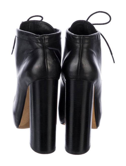 Alexander Wang Leather Lace-Up Boots