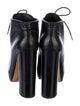 Alexander Wang Leather Lace-Up Boots