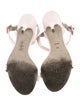 Alexander Wang Leather Animal Print Espadrilles