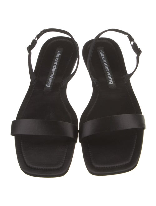 Alexander Wang Satin Slingback Sandals