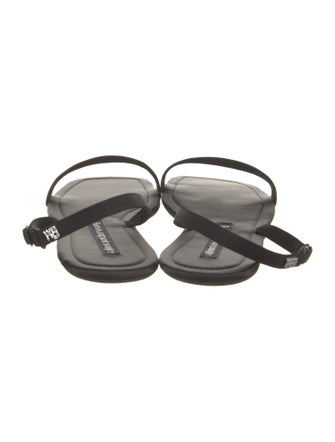 Alexander Wang Satin Slingback Sandals