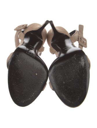 Alexander Wang Suede Slingback Sandals