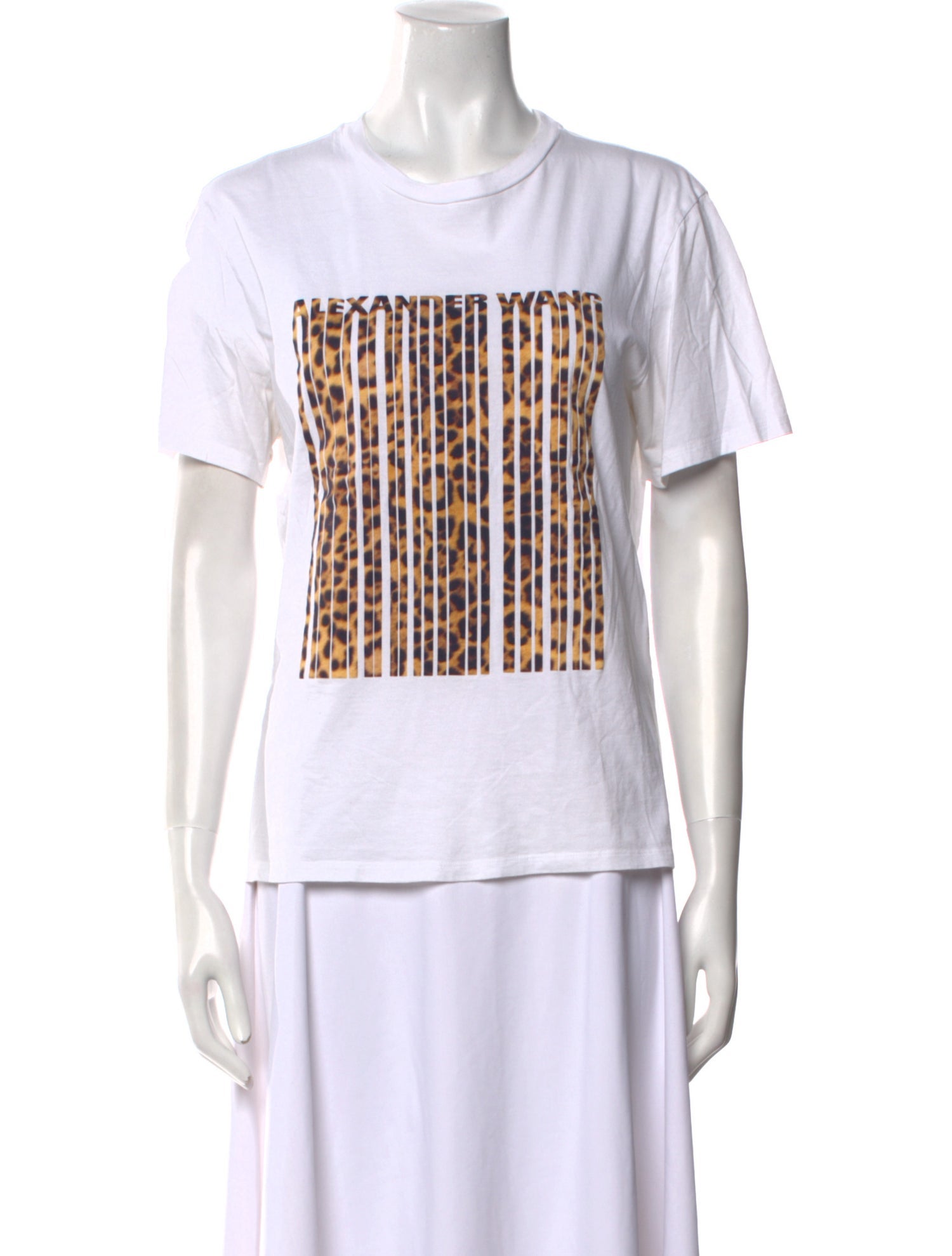 Alexander Wang Graphic Print Crew Neck T-Shirt