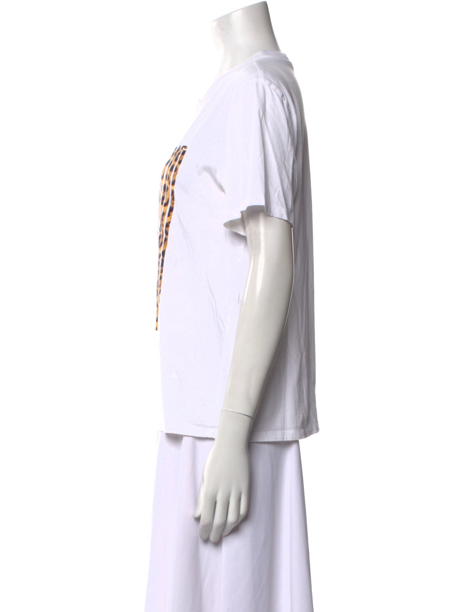 Alexander Wang Graphic Print Crew Neck T-Shirt