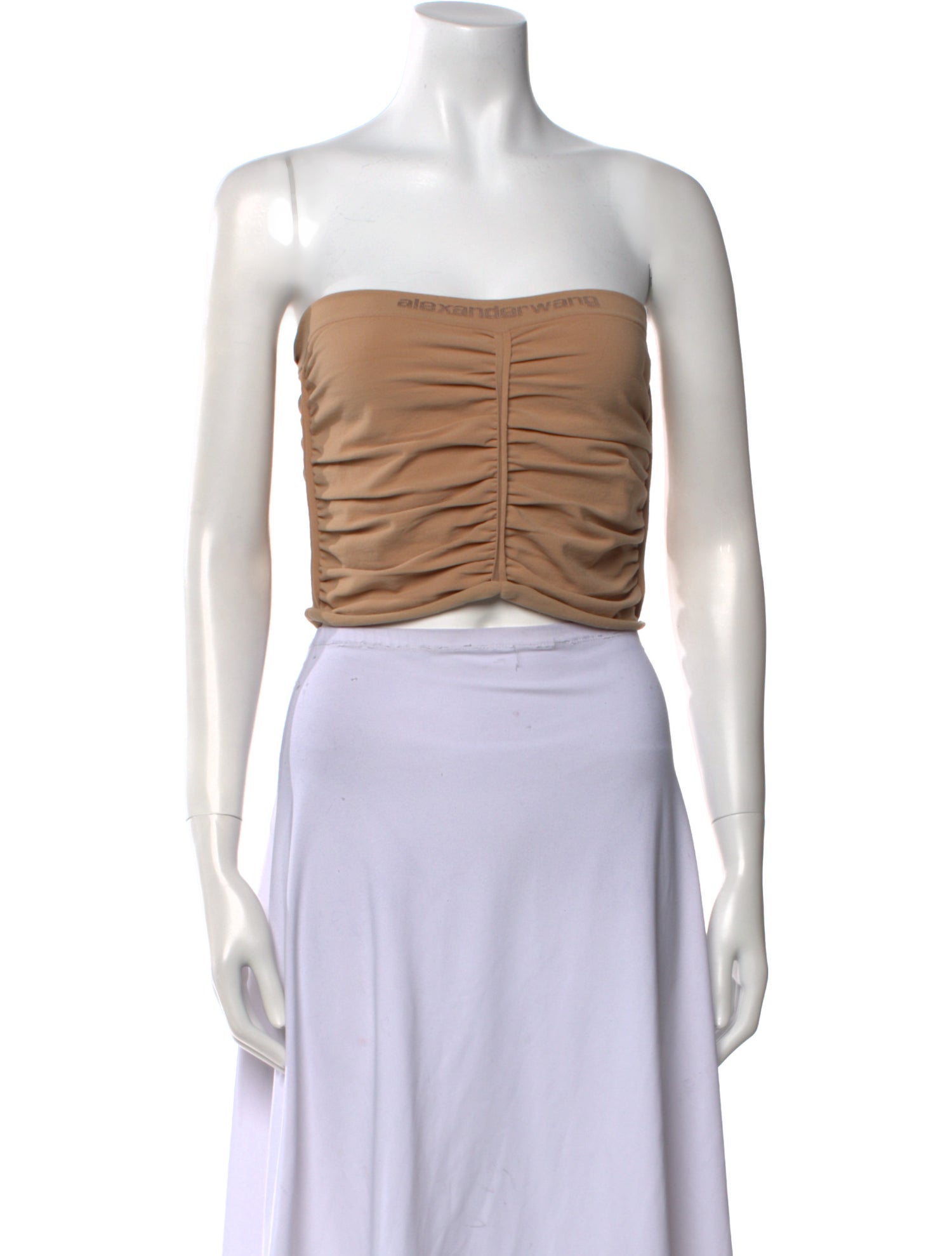 Alexander Wang Strapless Crop Top