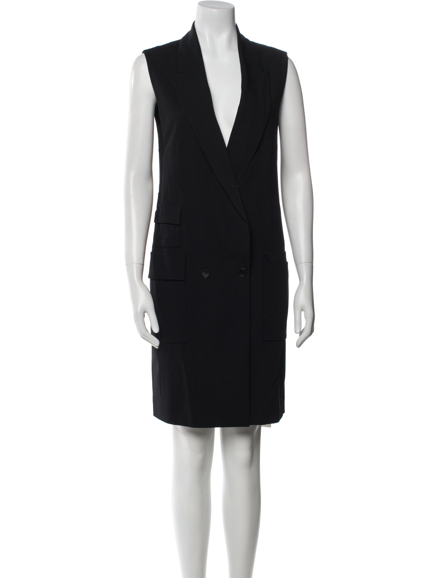 Alexander Wang V-Neck Knee-Length Dress