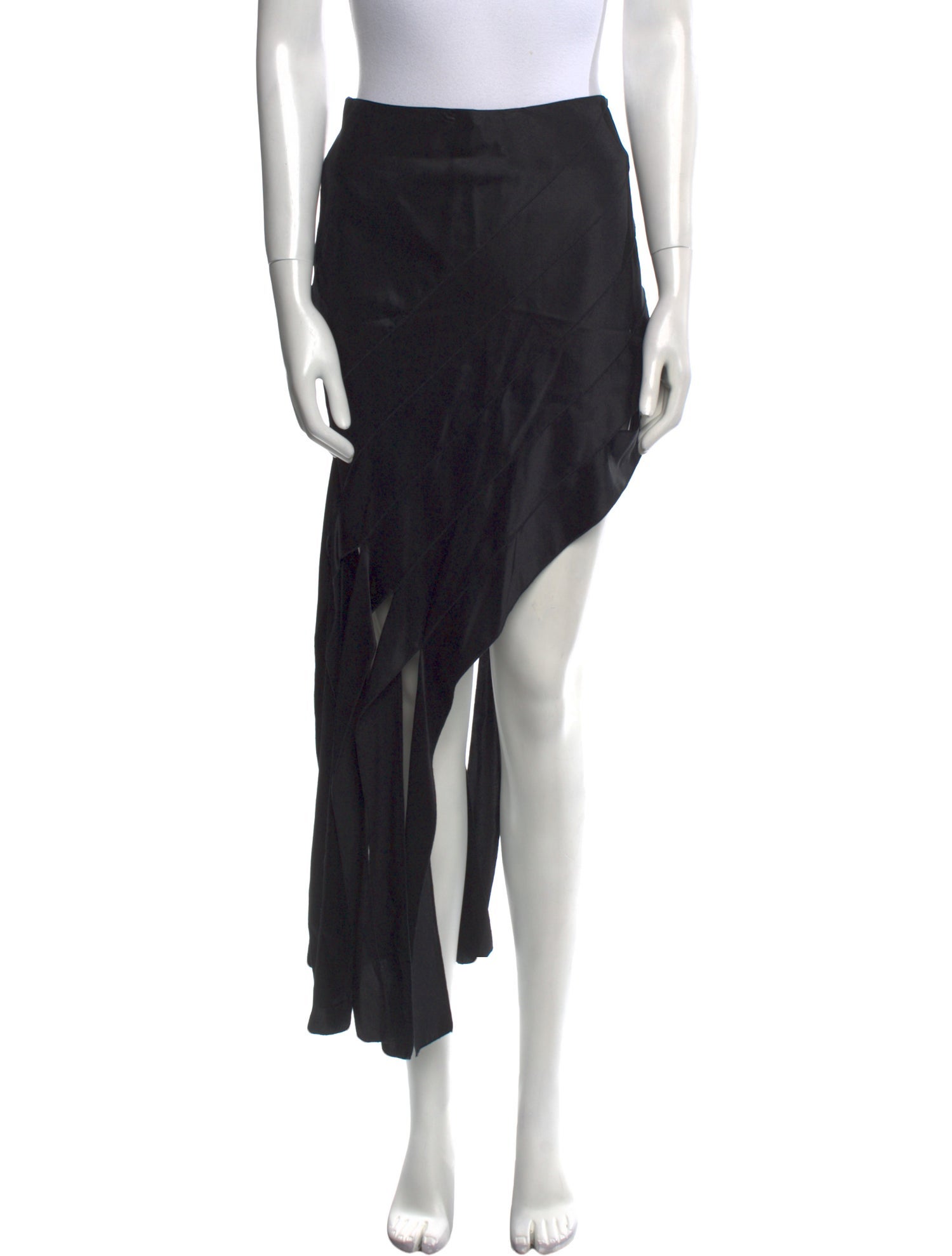 Alexander Wang Silk Midi Length Skirt