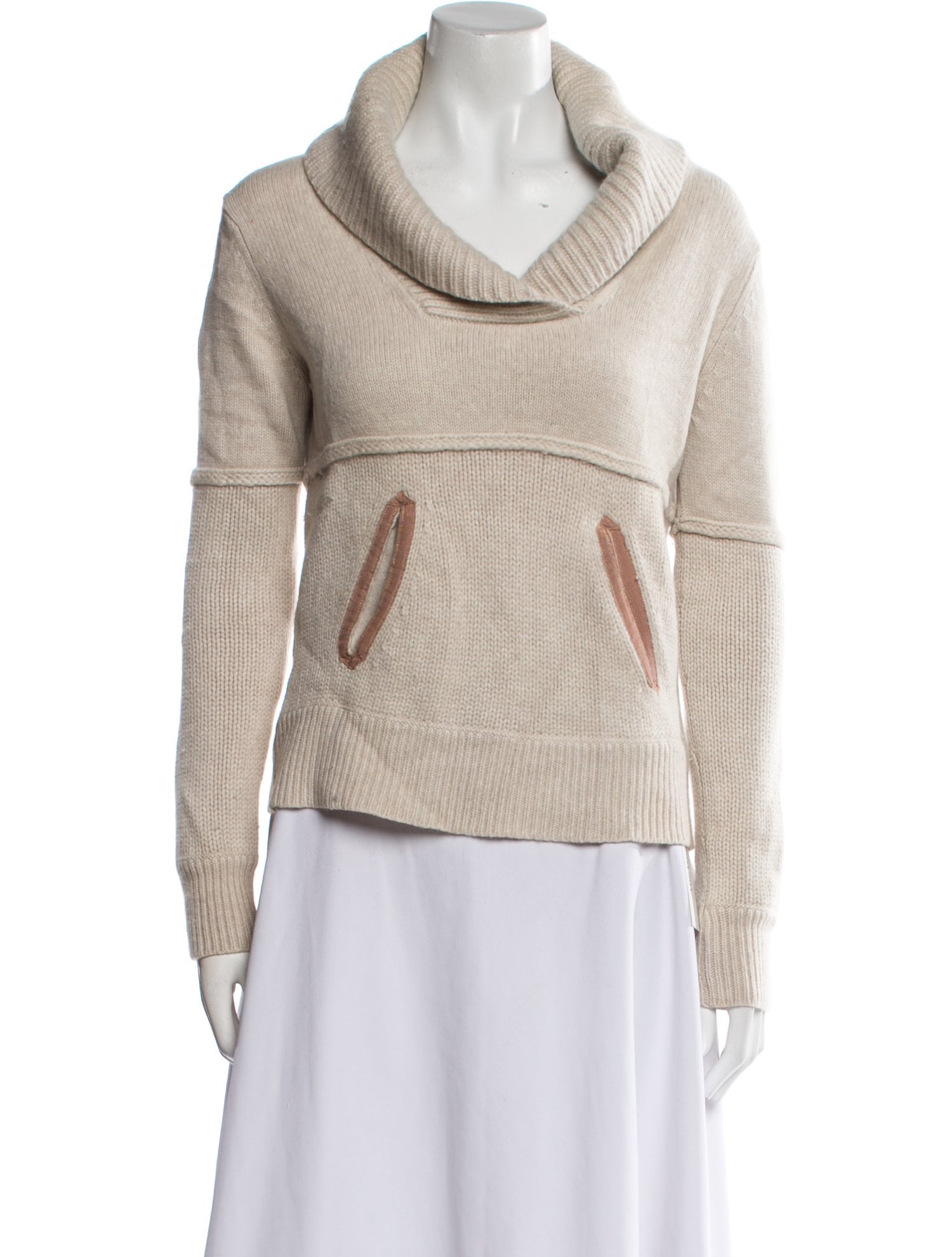 Alexander Wang Cashmere Cowl Neck Sweater