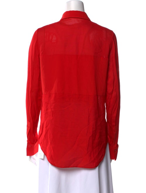 T by Alexander Wang Long Sleeve Button-Up Top