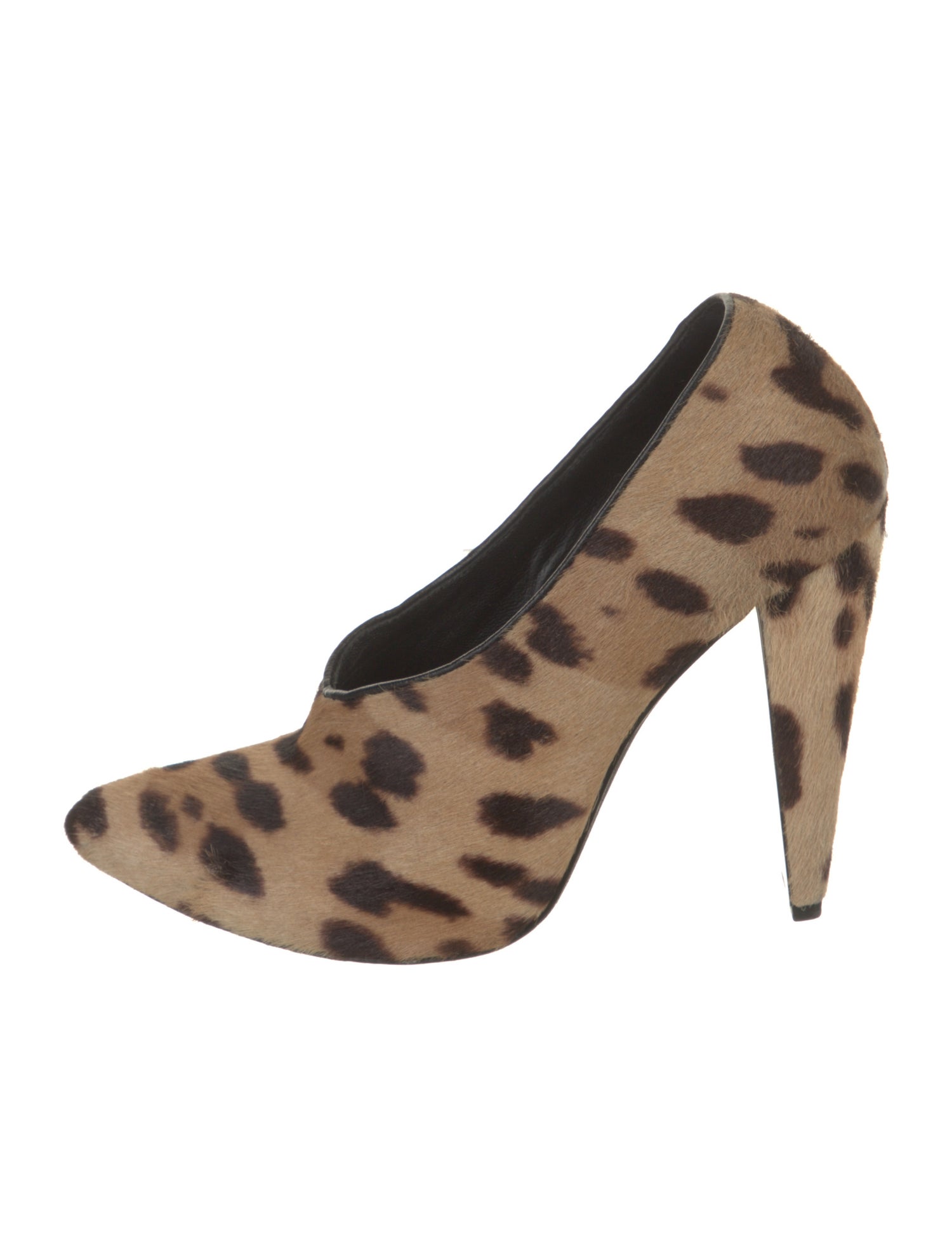 Alexander Wang Ponyhair Animal Print Pumps