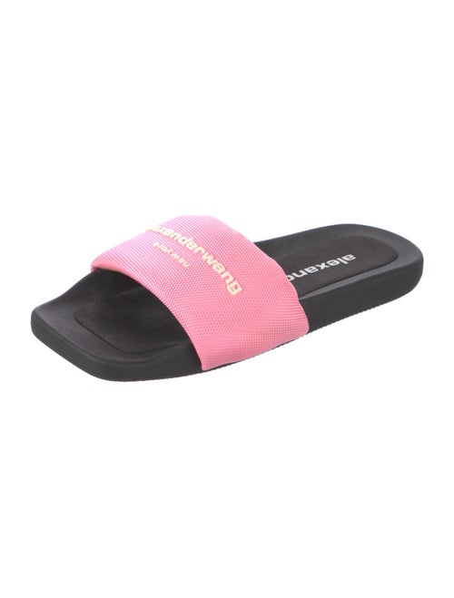 Alexander Wang Canvas Printed Slides