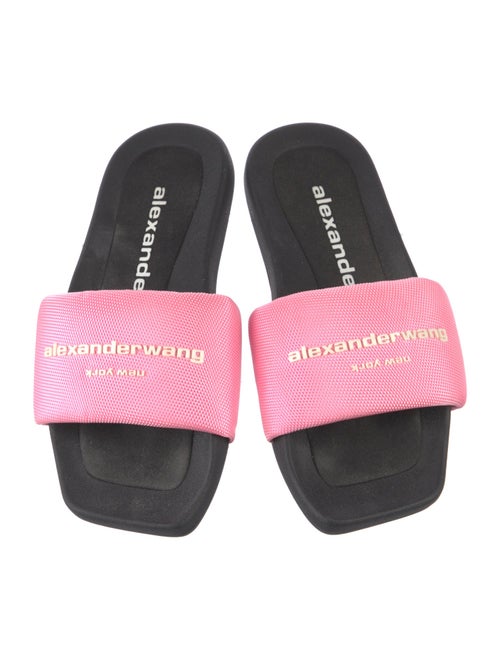 Alexander Wang Canvas Printed Slides