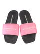 Alexander Wang Canvas Printed Slides
