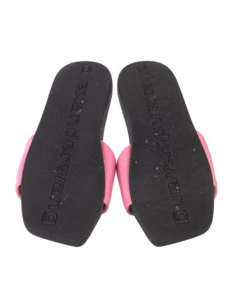 Alexander Wang Canvas Printed Slides