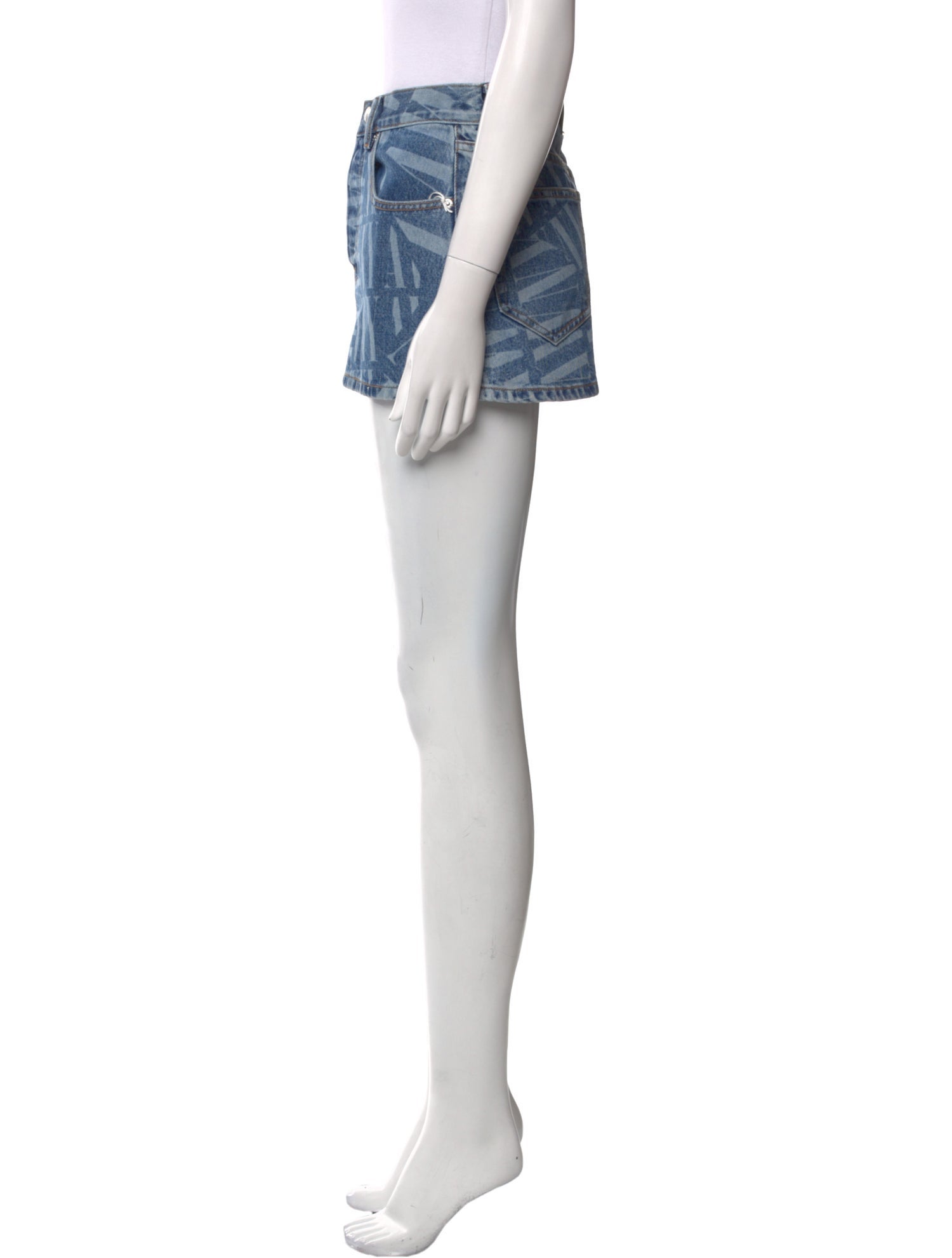 Alexander Wang Printed Mini Skirt