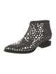 Alexander Wang Leather Studded Accents Boots