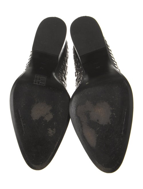 Alexander Wang Leather Studded Accents Boots